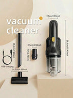 FIYIBAN Powerful Cordless Handheld Vacuum Cleaner Set - Lightweight And Portable Design, Strong Suction Power, Suitable 