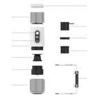 Portable Electric Espresso Machine Mini Coffee Maker for — product photo 4 of 12