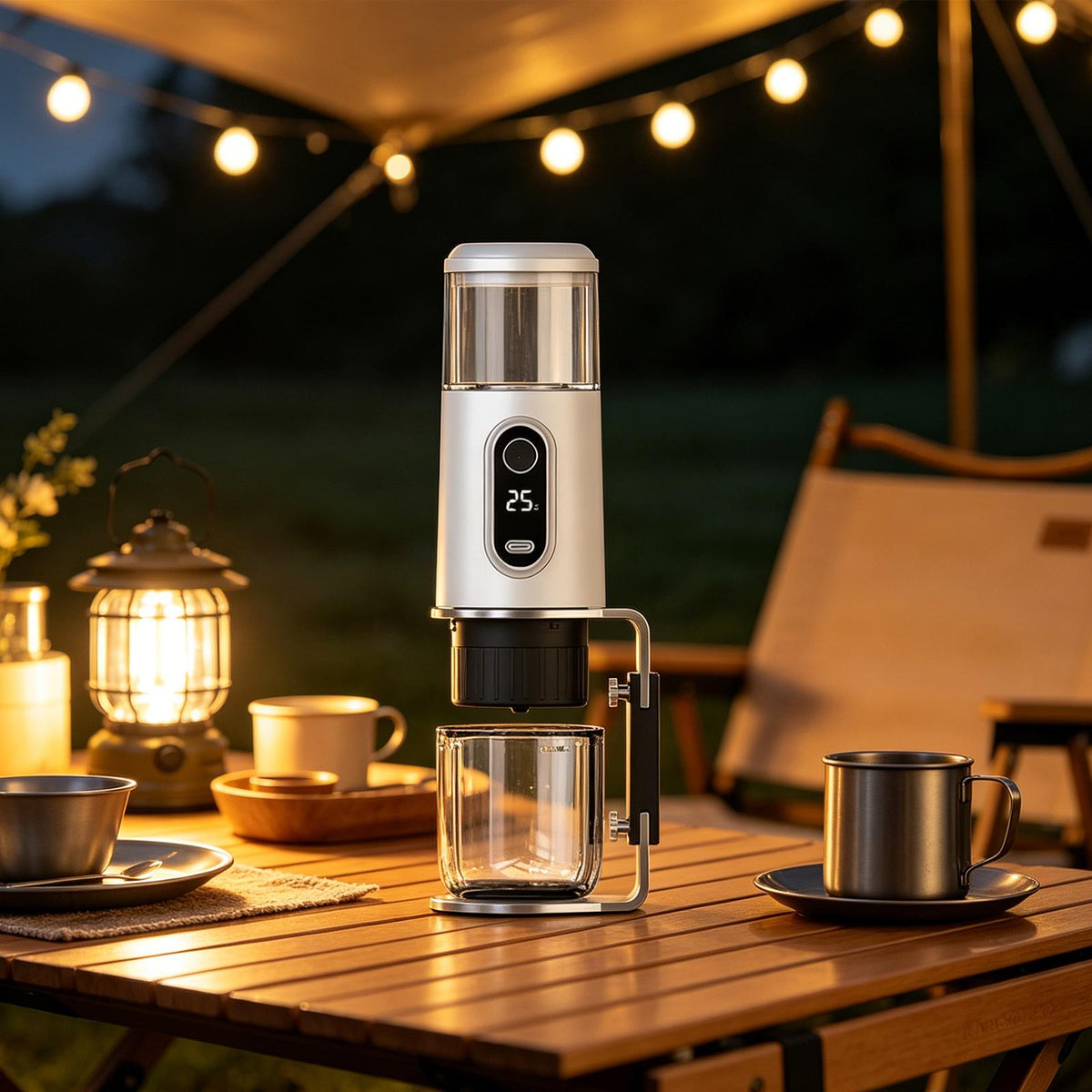 Portable Electric Espresso Machine Mini Coffee Maker for — product photo 2 of 12