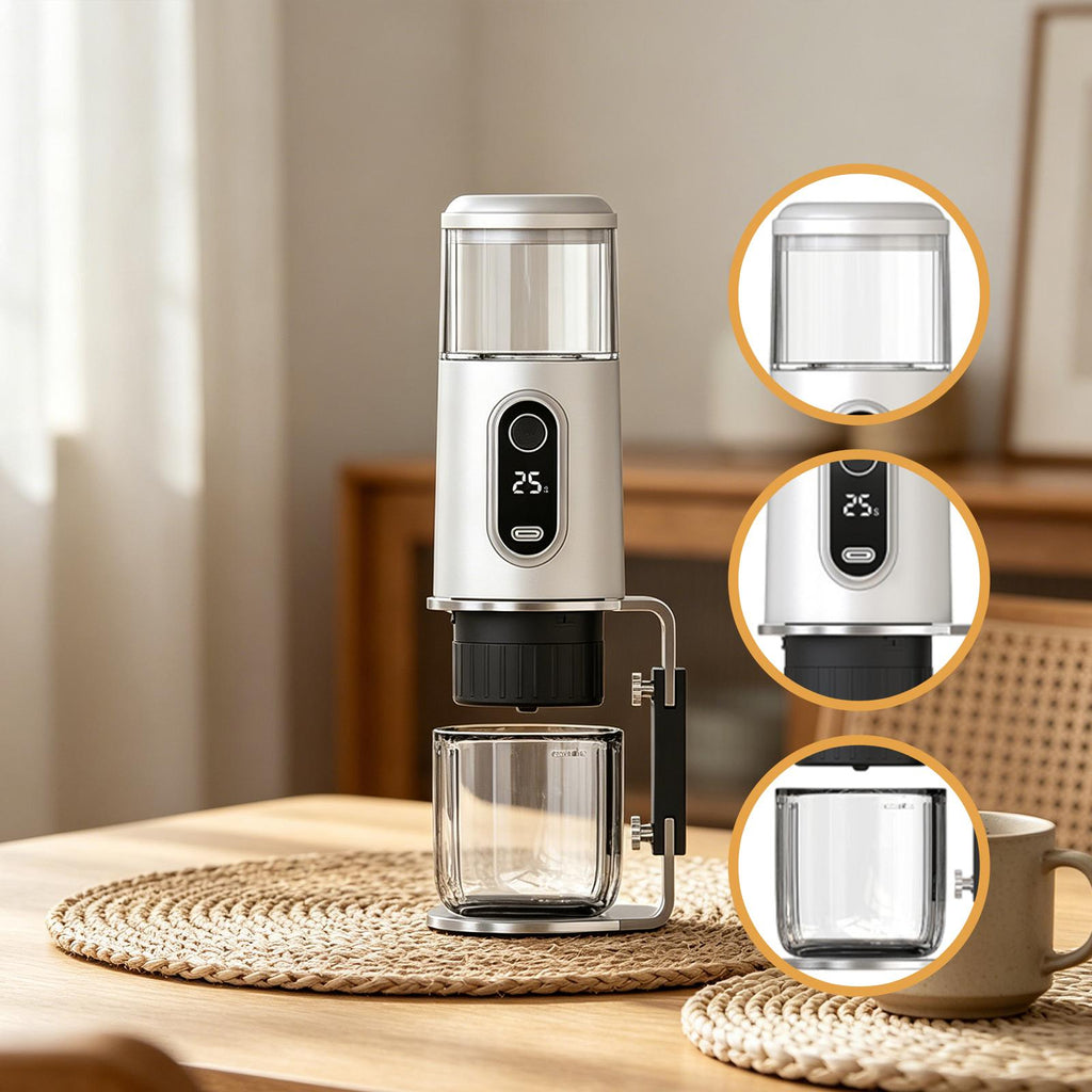 Portable Electric Espresso Machine Mini Coffee Maker for — product photo 3 of 12