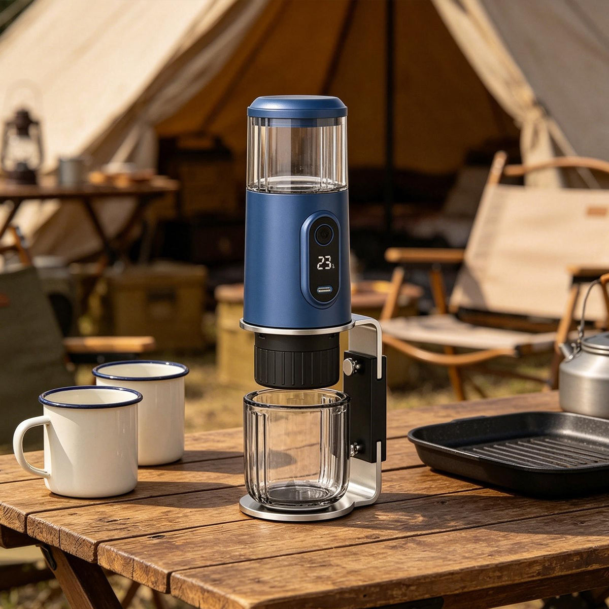 Portable Electric Espresso Machine Mini Coffee Maker for — product photo 8 of 12