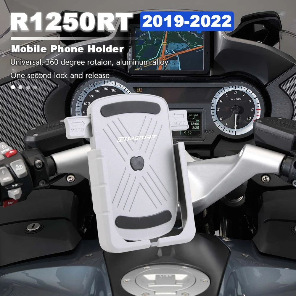 Phone Holder Motorcycle R1250RT Smartphone Mount For BMW — main product photo