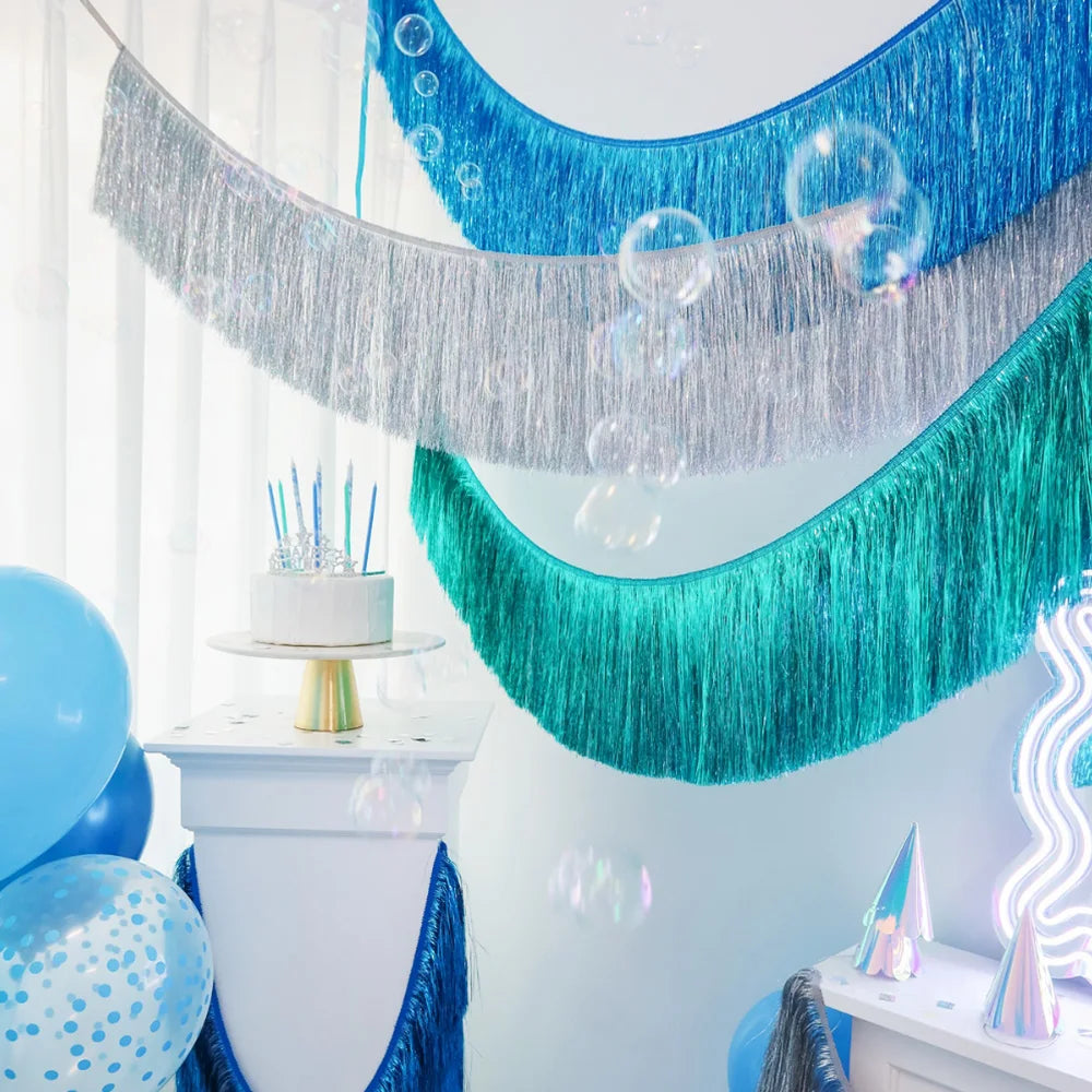 1.5m Gorgeous Premium Fringe Tassel Banner Creative Party — main product photo