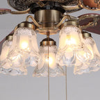 European Restaurant Fan Pendant Lamp American Retro Ceiling — product photo 6 of 6