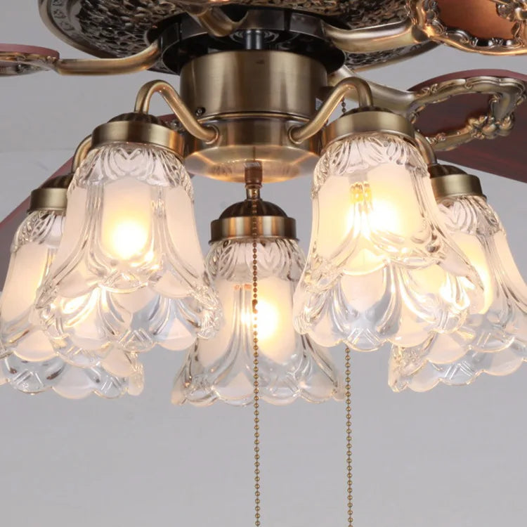 European Restaurant Fan Pendant Lamp American Retro Ceiling — product photo 6 of 6
