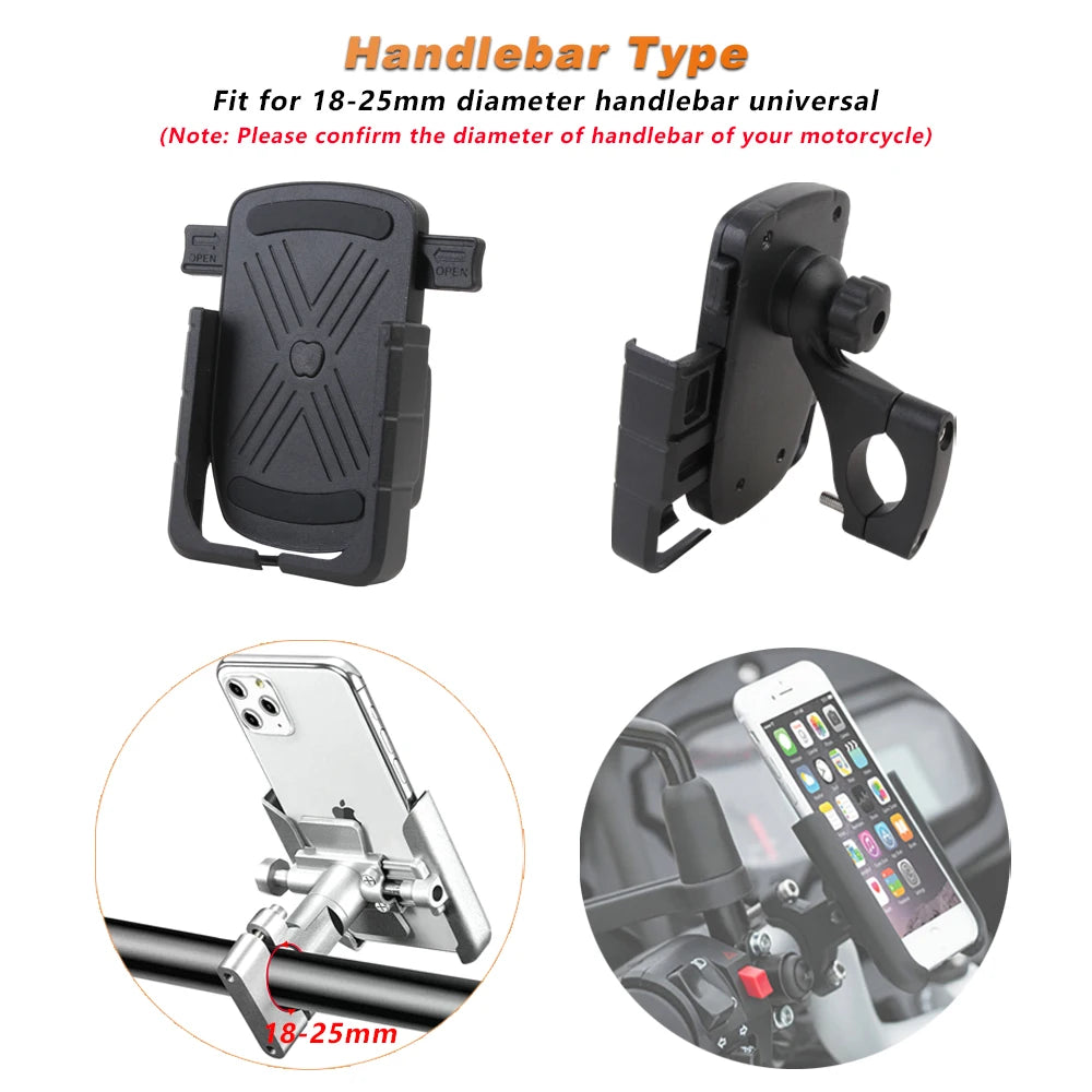 Phone Holder Motorcycle R1250RT Smartphone Mount For BMW — product photo 3 of 6