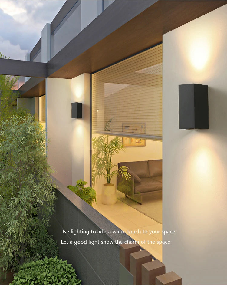 Waterproof IP65 LED Outdoor Wall Lamp AC 12-24V/AC — product photo 5 of 5