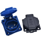 Switzerland Waterproof Industrial Socket IP44 Swiss AC Power — product photo 2 of 6