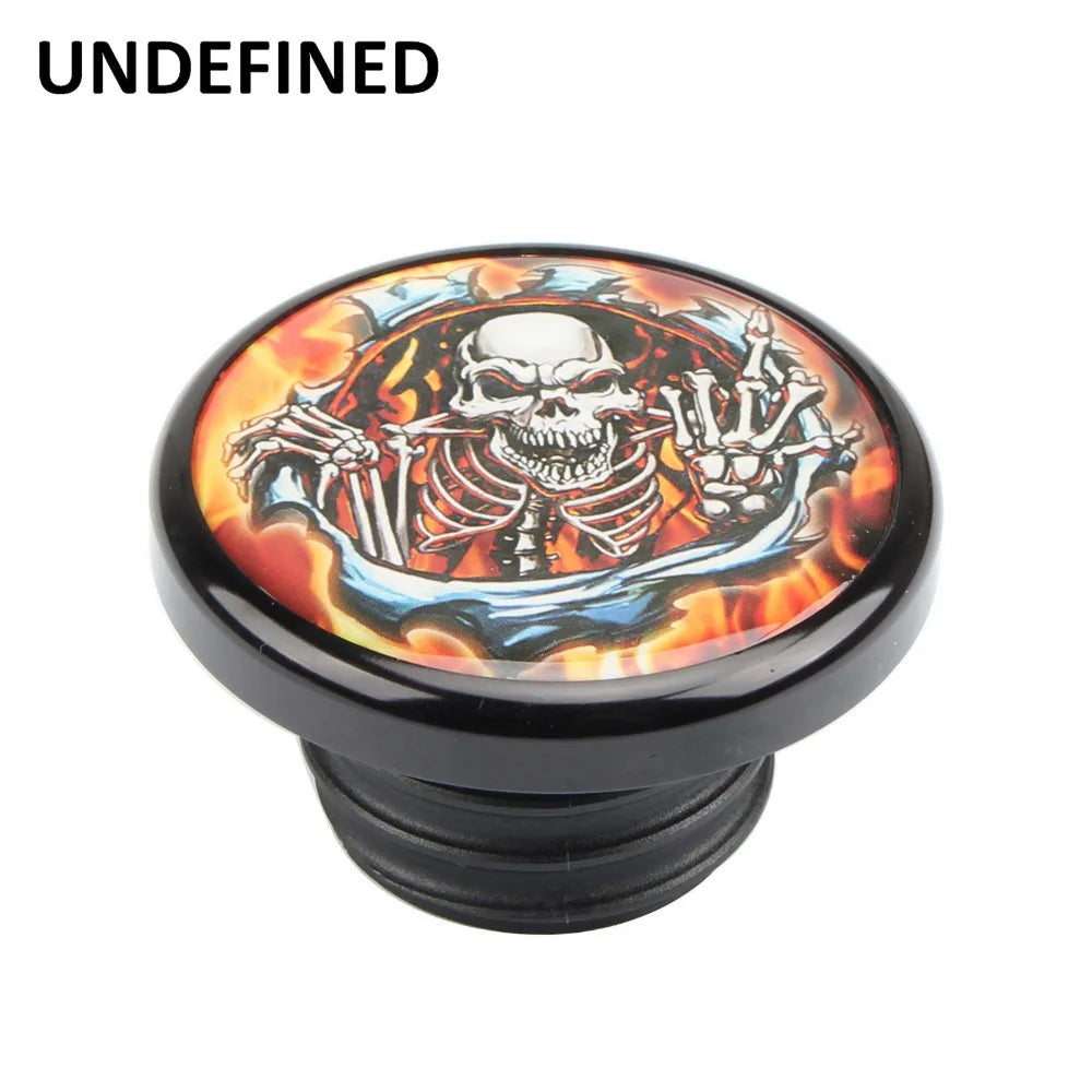 Aluminum Vented Fuel Cap for Harley Sportster XL883 — product photo 6 of 6