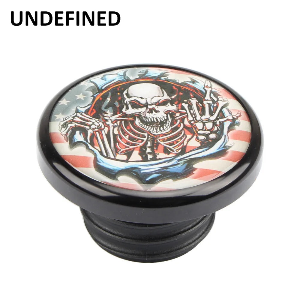 Aluminum Vented Fuel Cap for Harley Sportster XL883 — product photo 5 of 6