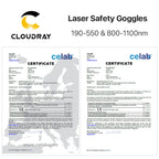 Cloudray UV Green Fiber Laser Safety Goggles Type — product photo 6 of 6