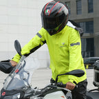 Motorcycle Rainsuit Split Raincoat Reflective Thin Windproof Waterproof — product photo 2 of 6
