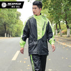 SCOYCO Motorcycle Riding Raincoat Trousers suit man Split — product photo 4 of 6