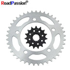 Motorbike-Accessories 15T Teeth Front 41T Teeth Rear Sprocket — main product photo