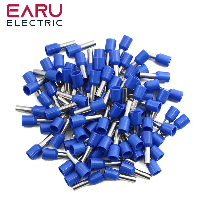1000Pcs/Pack E1518 E1012 E1512 E10-12 7512 Insulated Ferrules — product photo 4 of 6