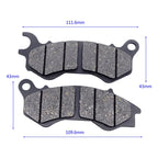 1 Pair Motorcycle Front Brake Pads for Honda — product photo 6 of 6