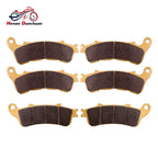 3pair Motorcycle Front Rear Brake Pads Disk Shoe — main product photo