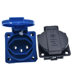 Switzerland Waterproof Industrial Socket IP44 Swiss AC Power — product photo 4 of 6