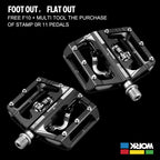 RACEWORK MTB Clipless Pedal Set Single Side Clip — product photo 2 of 6