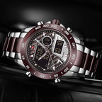 NAVIFORCE Men Luminous Waterproof Digital Watch LED Sport — main product photo