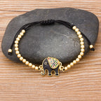 Nidin New Design Red/Blue/Black Colors Elephant Bracelet Copper — product photo 4 of 6