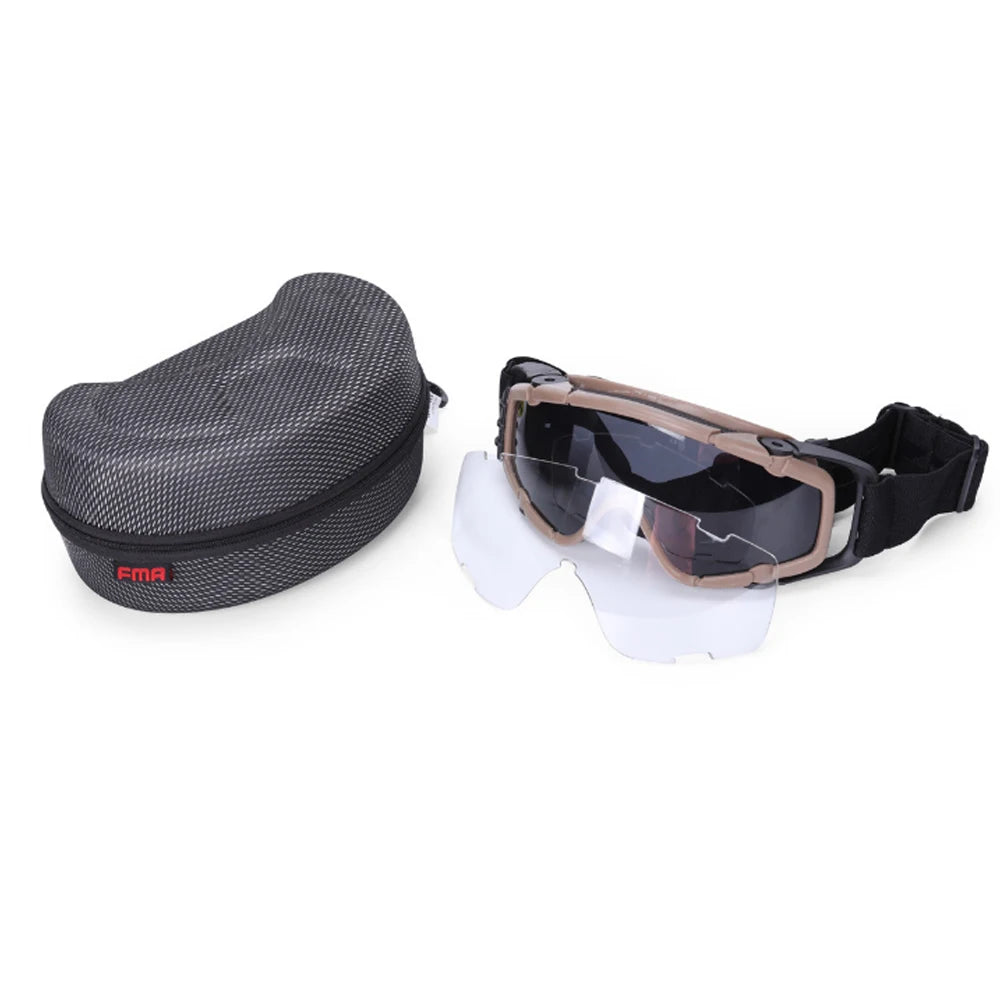 Tactical FMA SI-Ballistic-Goggle Updated Version Fan Airsoft Paintball — product photo 6 of 6