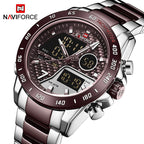 NAVIFORCE Men Luminous Waterproof Digital Watch LED Sport — product photo 4 of 6