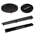 DIY Ceiling Lamp Base Canopy Plate Multi Holes — product photo 4 of 6