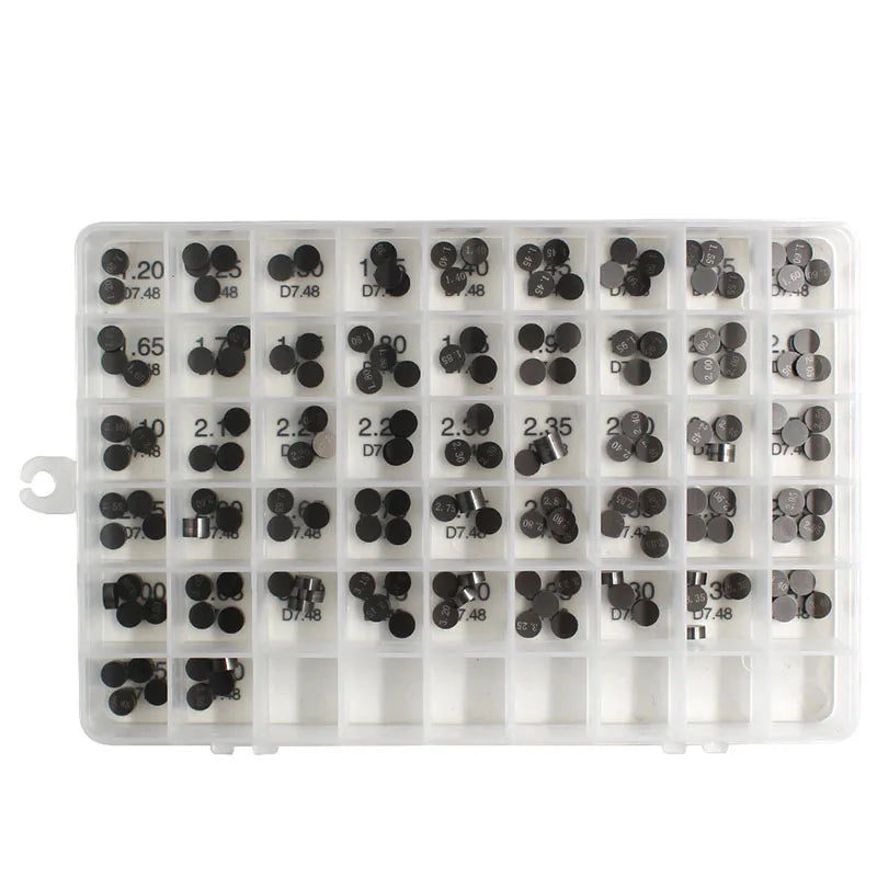 188pcs Motorbike Motor Engine Adjustable Valve Shim Refill — product photo 2 of 6
