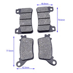 Motorbike Replacement Front & Rear Brake Pads For — product photo 2 of 6