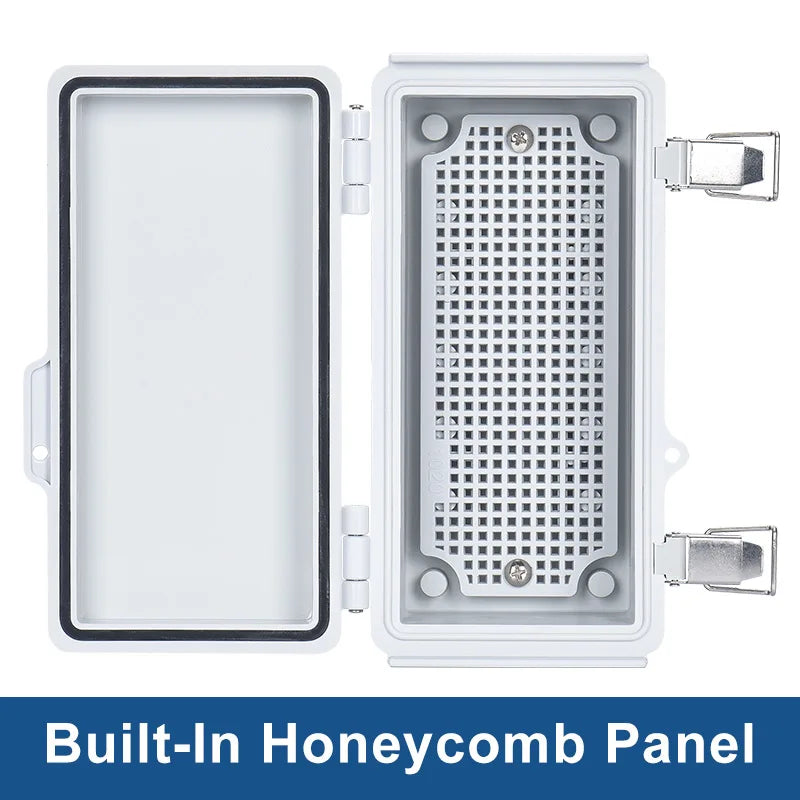ABS Waterproof Plastic Enclosure With Hasp Electrical Distribution — product photo 4 of 6