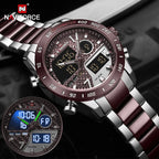 NAVIFORCE Men Luminous Waterproof Digital Watch LED Sport — product photo 2 of 6