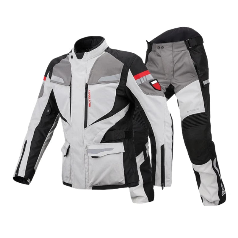 Off-road Motorbike Jacket Pants Waterproof Windproof Warm，CE Protective — product photo 3 of 3