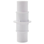 Durable 38mm Pool Hose Connector White ABS Threaded — main product photo