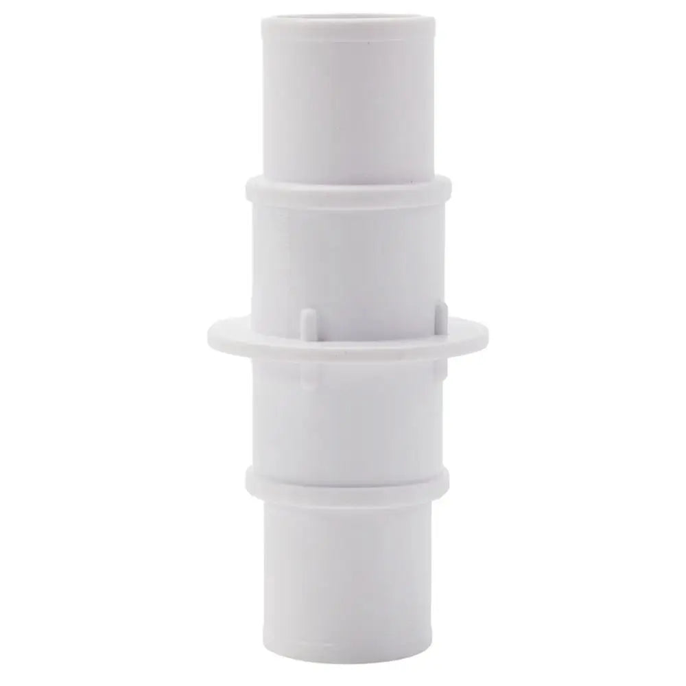 Durable 38mm Pool Hose Connector White ABS Threaded — main product photo
