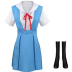 Ayanami Rei Cosplay Dress with Socks Asuka Langley — main product photo
