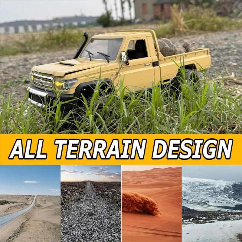 MN82 1: 12 Scale 4WD RC Pickup Truck 2.4G — product photo 6 of 6