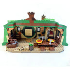 Magic Green Underground Cottage Craft Model With Flower — product photo 2 of 6