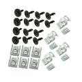 28x Engine Undertray Fixing Clips Screw Kit Professional — main product photo