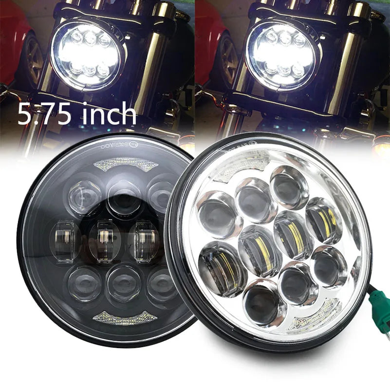 5.75 Inch LED Projector Headlight with White DRL — product photo 3 of 6