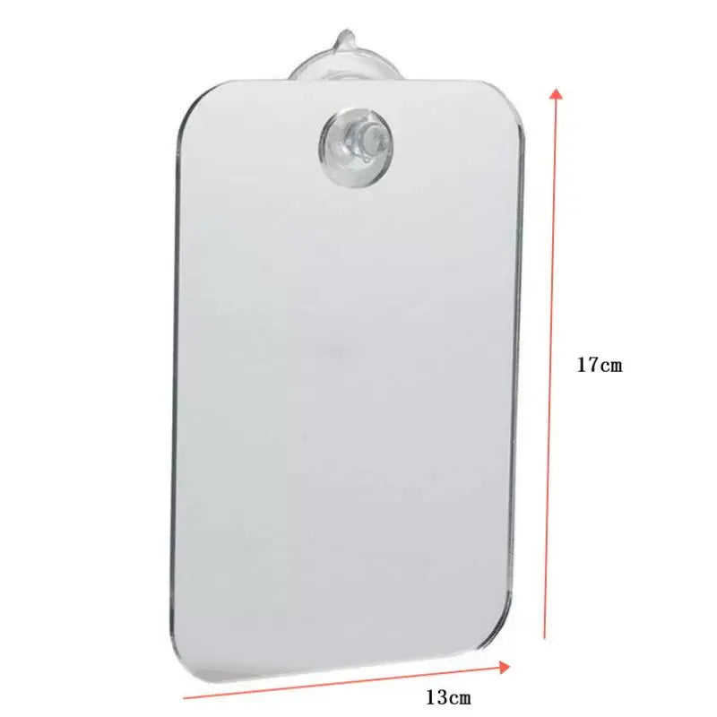 Acrylic Anti Fog Mirror Shower Shaving Fogless Mirror — product photo 6 of 6