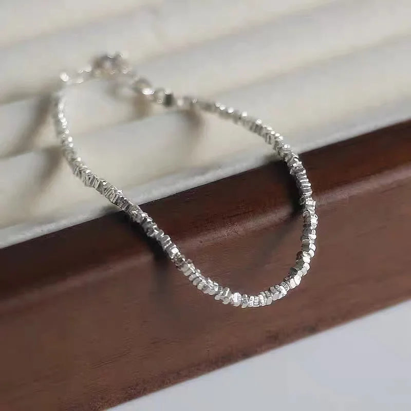 925 Sterling Silver Bracelets for Women Men String — product photo 6 of 6