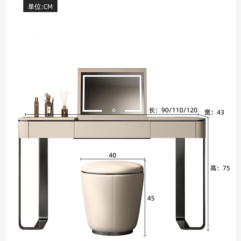 Luxury Creative Unique Design Dressing Table Minimalist Premium — product photo 2 of 6