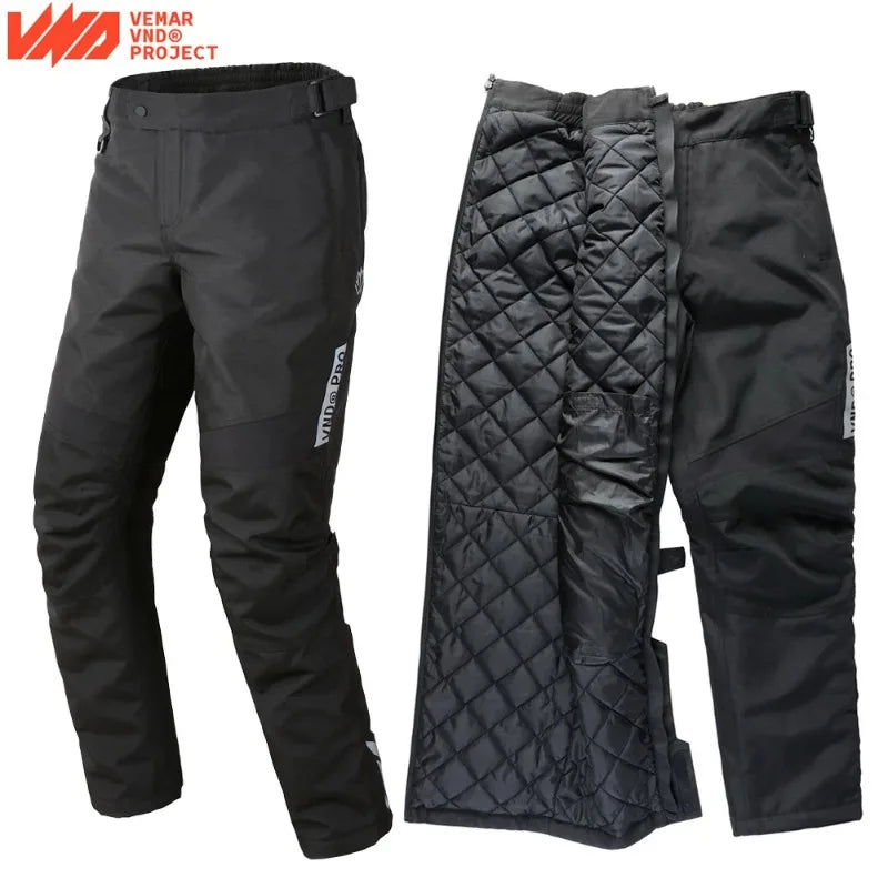 Winter Waterproof Motorcycle Overpants Quick Release Moto Pants — product photo 4 of 6