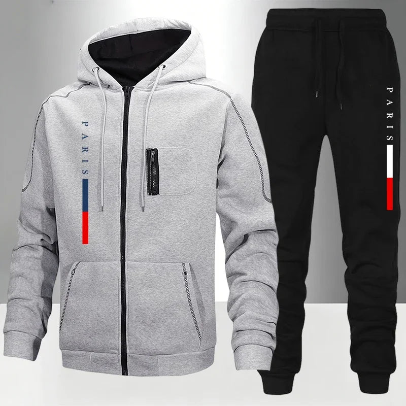 Autumn Winter Daily Casual Sports Tracksuit Outdoor Motorcycle — main product photo