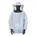 Practical White Man's Beekeeping Jacket Veil Smock Equipment — main product photo