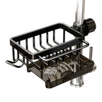 Space Aluminum Kitchen Sink Drain Rack Bathroom Organizer — product photo 4 of 6