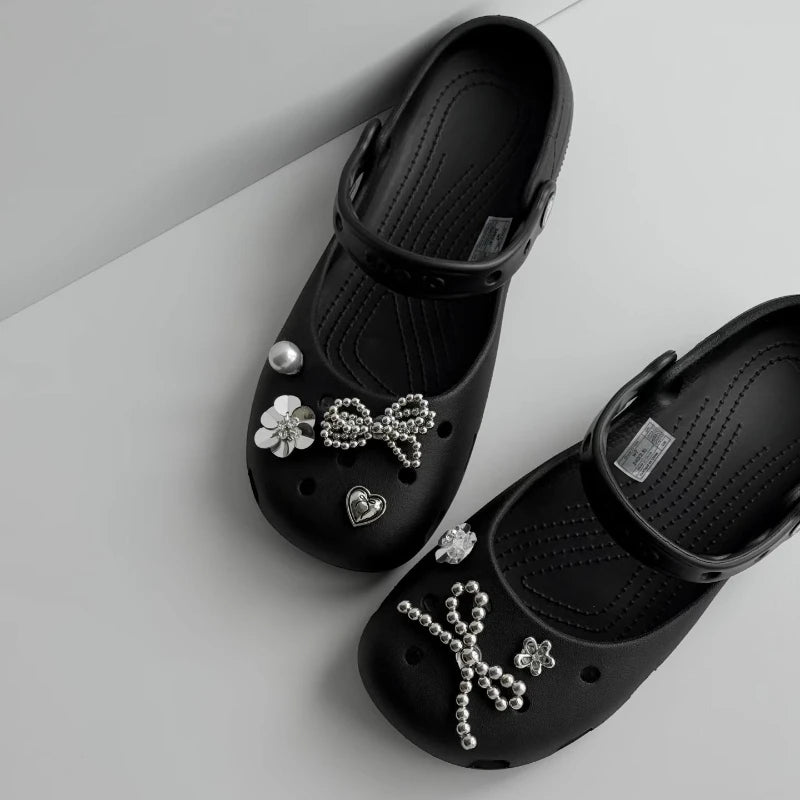 Original Shoe Charms Set Women Retro Ballet Shoes — product photo 6 of 6