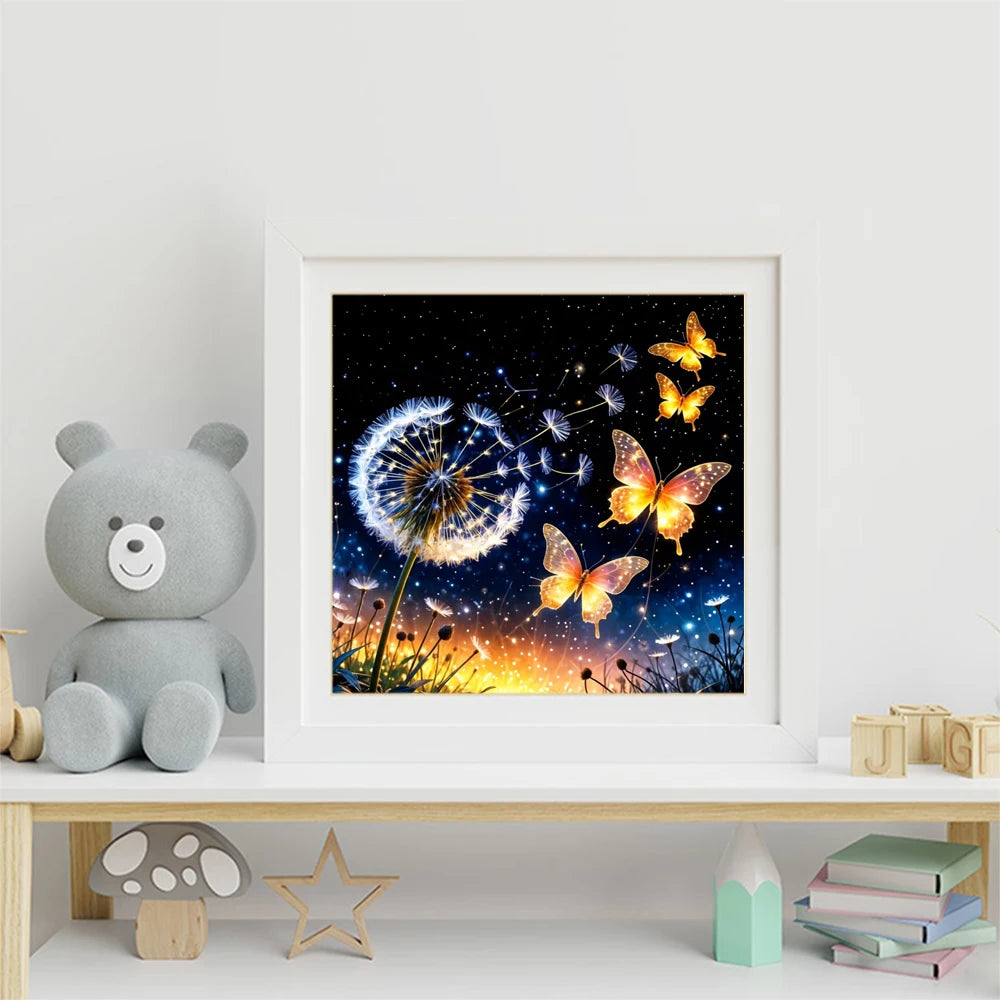 Momoart Diamond Painting Dandelion Flower Picture of Rhinestones — product photo 3 of 3