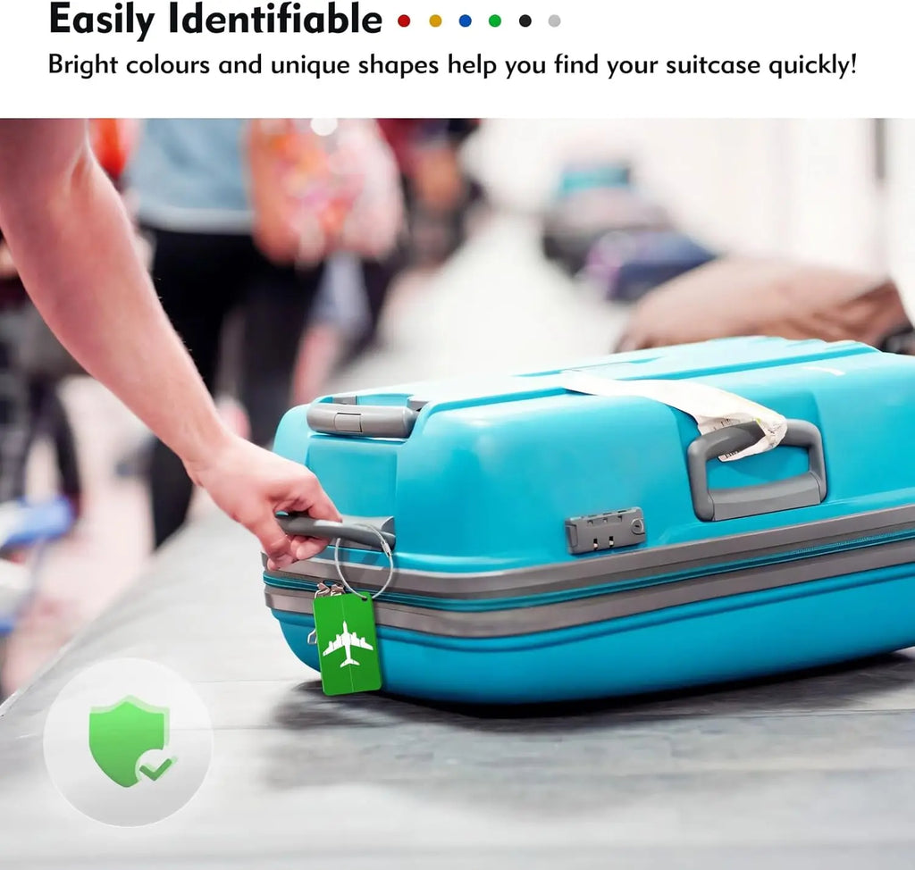 Aluminum Alloy Travel Luggage Tag — product photo 5 of 6